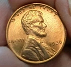 1936 Lincoln Wheat Cent- Choice  Brilliant Uncirculated Luster