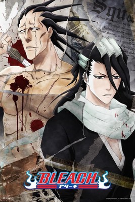 Bleach Anime Poster Byakuya Ichigo Soul Reaper Art Print Poster 24x36