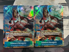 Edward.Newgate (Alternate Art) OP13-042 Carrying On His Will Foil [x2]