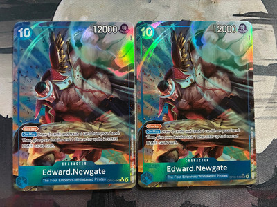 Edward.Newgate (Alternate Art) OP13-042 Carrying On His Will Foil [x2]