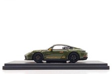 Spark 1:43 Porsche 911 S/T (992) in Nato Olive / Bahama Yellow (Dealer Edition)