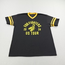 Foo Fighters Shirt Mens 2XL Black Yellow US T...