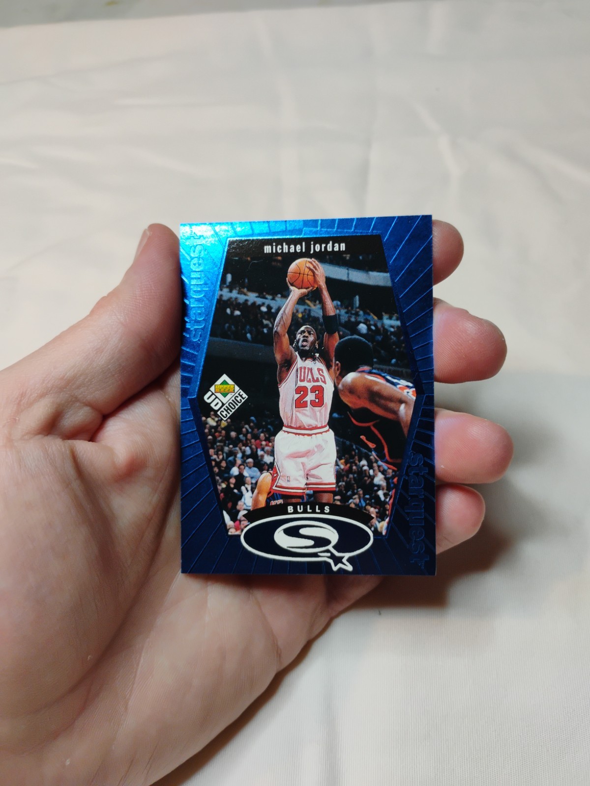 1998-99 Upper Deck UD Choice - Starquest Michael Jordan #SQ30 Blue