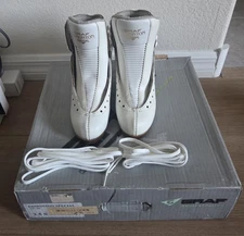 Graf Ladies Edmonton Special Ice Figure Skate Boots Size 3.5 S