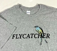 New Flycatcher T-Shirt Men's L Chicago Indie Rock Band VTG Music Tee Shirt