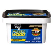 DAP Plastic Wood All Purpose Latex Filler, Natural, 16 16 Ounce, Natural