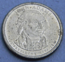2007-D JOHN ADAMS PRESIDENTIAL US DOLLAR COIN $1 UNITED STATES