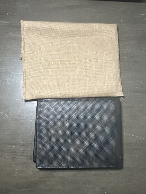 Burberry Men’s Bifold Wallet with case