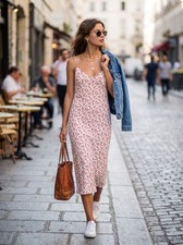 NWT Reformation Boston Floral Slip Dress in SOPHIA Size 0 $128