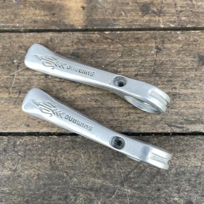 Vintage Shimano Golden Arrow Downtube Friction Shifter Set Braze