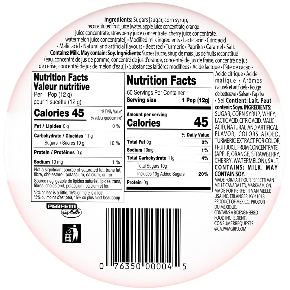 'Lo mejor de' Halloween truco o trato caramelo piruleta variedad surtido, 5 sabores... Foto 2 de 4