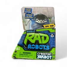 New Really Rad Robots Yakbot Blue New In Box YC.01 Voice Recording Warp Voice