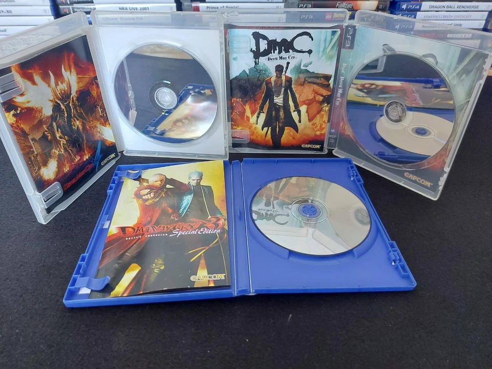 Devil May Cry Trilogy Bundle (DMC 3 Special Edition PS2 + DMC 4 + DmC PS3) CIB - Bild 4 von 4