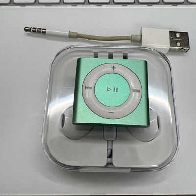 Apple iPod Green Shuffle 4th Gen.  New Battery Installed