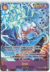 Enel OP15-118 Secret Rare Alternate Art - Adventure on Kami's Island