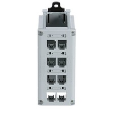 Panduit CDPP8RG DIN Rail Mount Patch Panel 8 Port