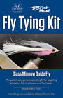 FlyMen Fishing Co. Fly Tying Kit Glass Minnow Guide Fly