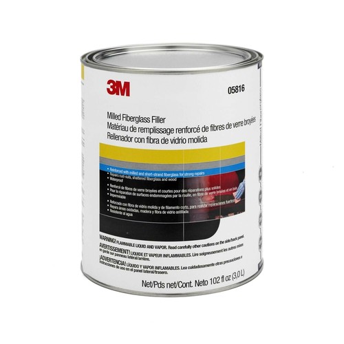 3M 05816 Short Strand Milled Fiberglass Body Filler (Gallon