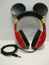 eKids Mickey Mouse Headphones for Kids Adjustable Stereo Tangle-Free 3.5Mm