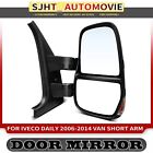 <!--F#f_0-->Driver Textured Black W/ Heated Short Arm Door Mirror for Iveco Daily 2006-2014<!--F/-->