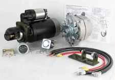 24 TO 12 VOLT ALTERNATOR AND STARTER KIT FITS JOHN DEERE TRACTOR 3020 TY16172