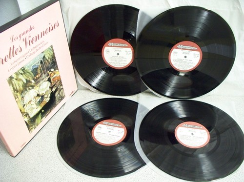 4 x 33 RPM Box GREAT VIENNESE OPERETTAS LP Records GYPSY BARON Strauss M - Picture 3 of 3