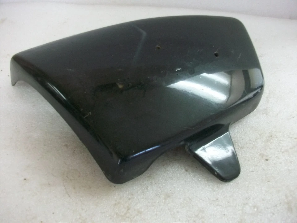 1980 Yamaha XS1100 Capa Lateral Esquerda XS 1100 Preta Aba Inferior Quebrada - Imagem 2 de 4