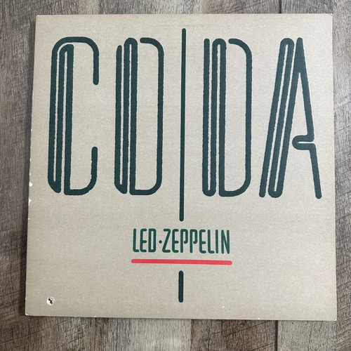 Led Zeppelin - Coda Vinyl LP - 1982 First Press - Swan Song 90051-1