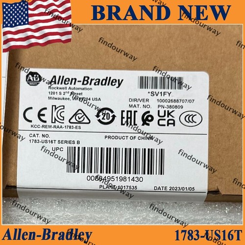 Switch Réseau Stratix 2000 1783-US16T - 16 Ports Non Managé, Neuf, Pour Automatisme Industriel (Allen Bradley)