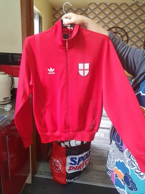 Mens Adidas England Track Top Size 