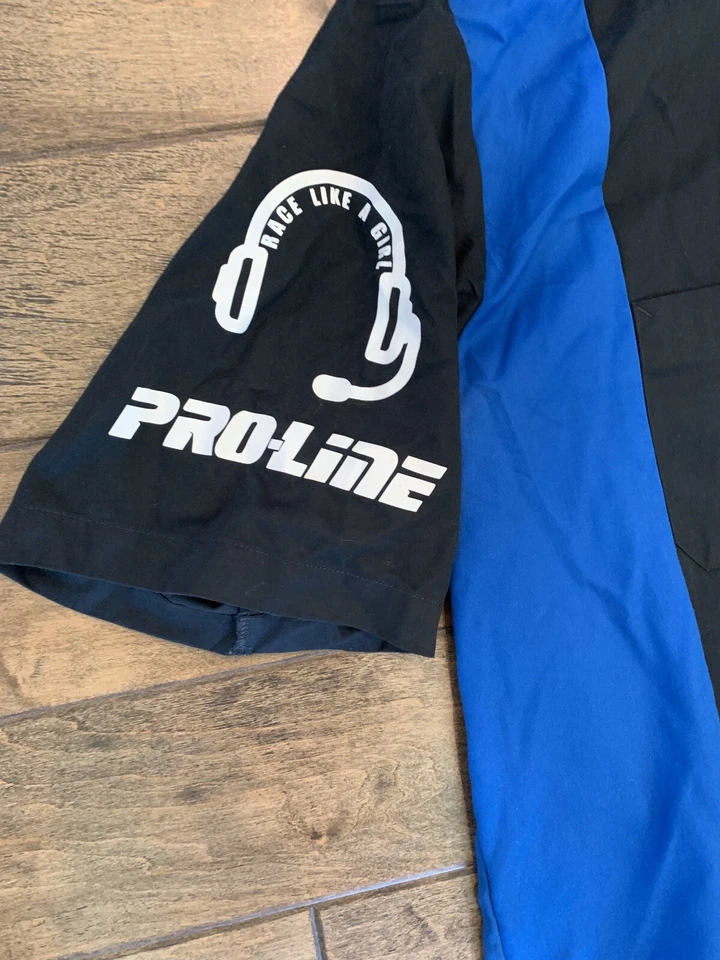 DICKIES RACE LIKE A GIRL WORK SHOP RACING PIT CREW GARAGE MECHANIC Size 2XL Foto 2 de 4