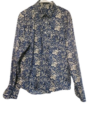Hisdern Sz L (17) Men's Shirt Long Sleeve Casual 