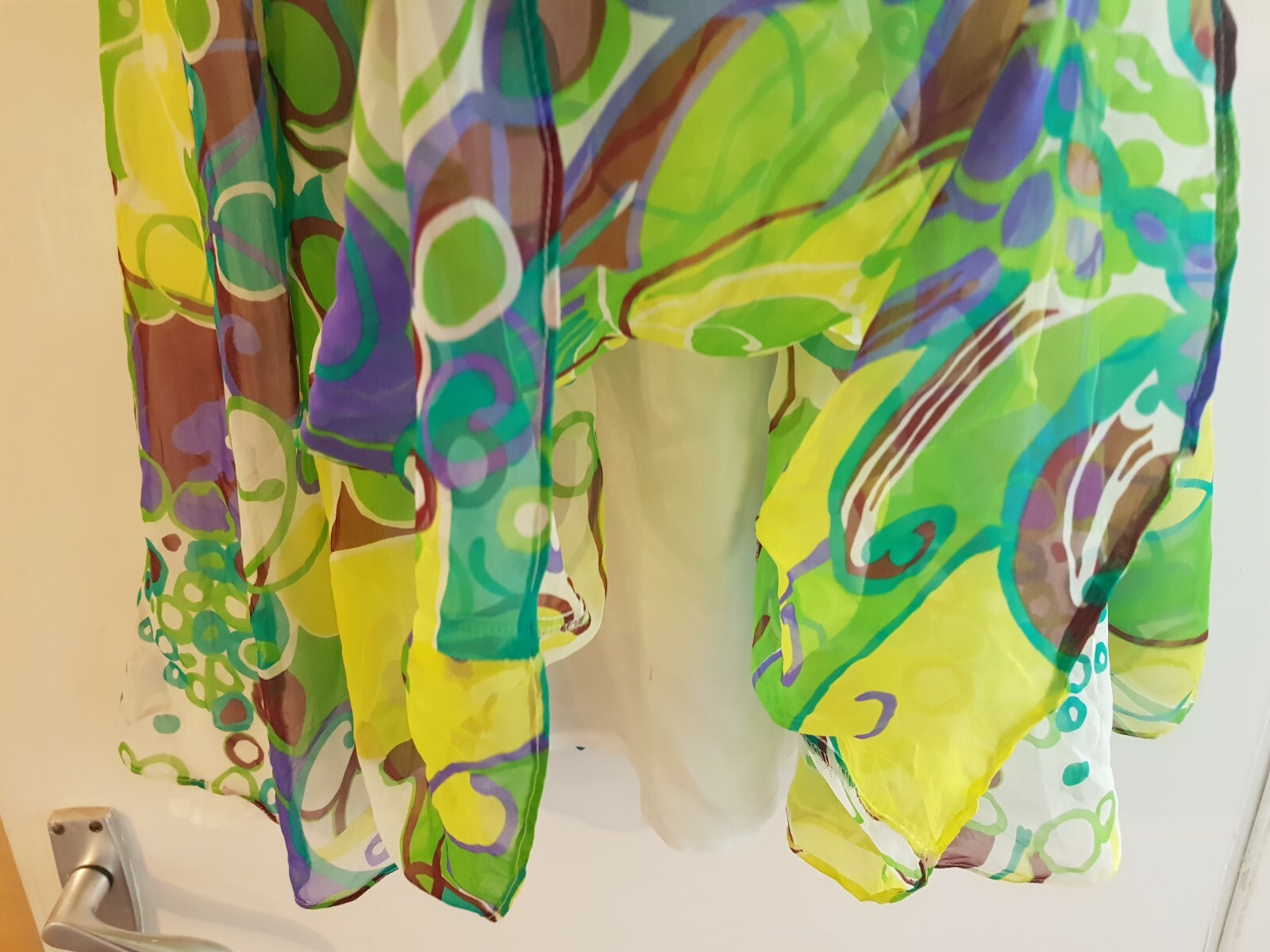 Zara Basic size S small, strapless green bandeau … - image 7