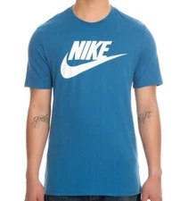 Nike Men's T-Shirt Athletic Logo Swoosh Active Short Sleeve Tee
