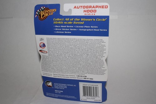 WINNER'S CIRCLE #28 RICKY RUDD MUPPET SHOW AUTOGRAPHED HOOD SERIES HAVOLINE HOOD - Picture 5 of 6