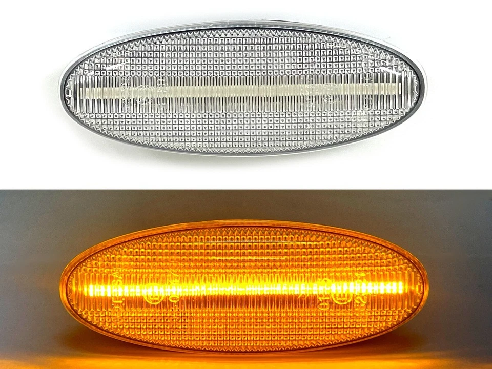 Mazda RX-7 FD3S Front Rear Clear Side Marker Reverse Light Turn Signal Lamp JDM Foto 4 de 4