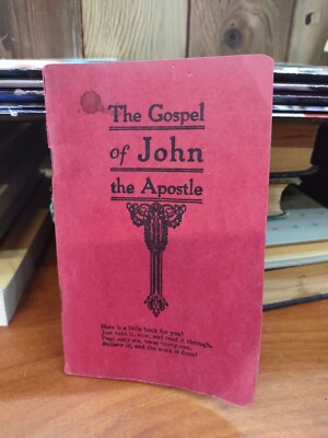 Vintage Booklet, The Gospel of John The Apostle, T. C. Horton, Moody Press 1950