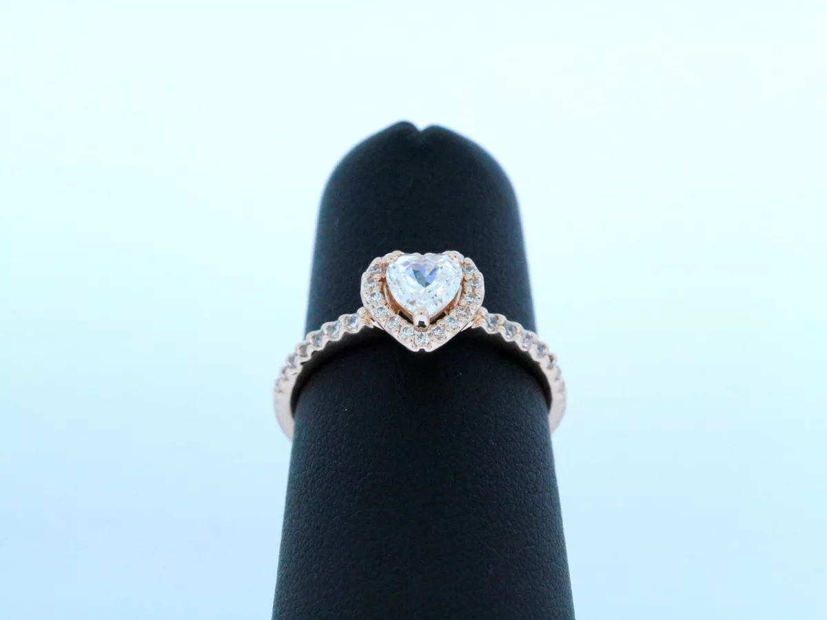 Pandora Elevated Heart Ring