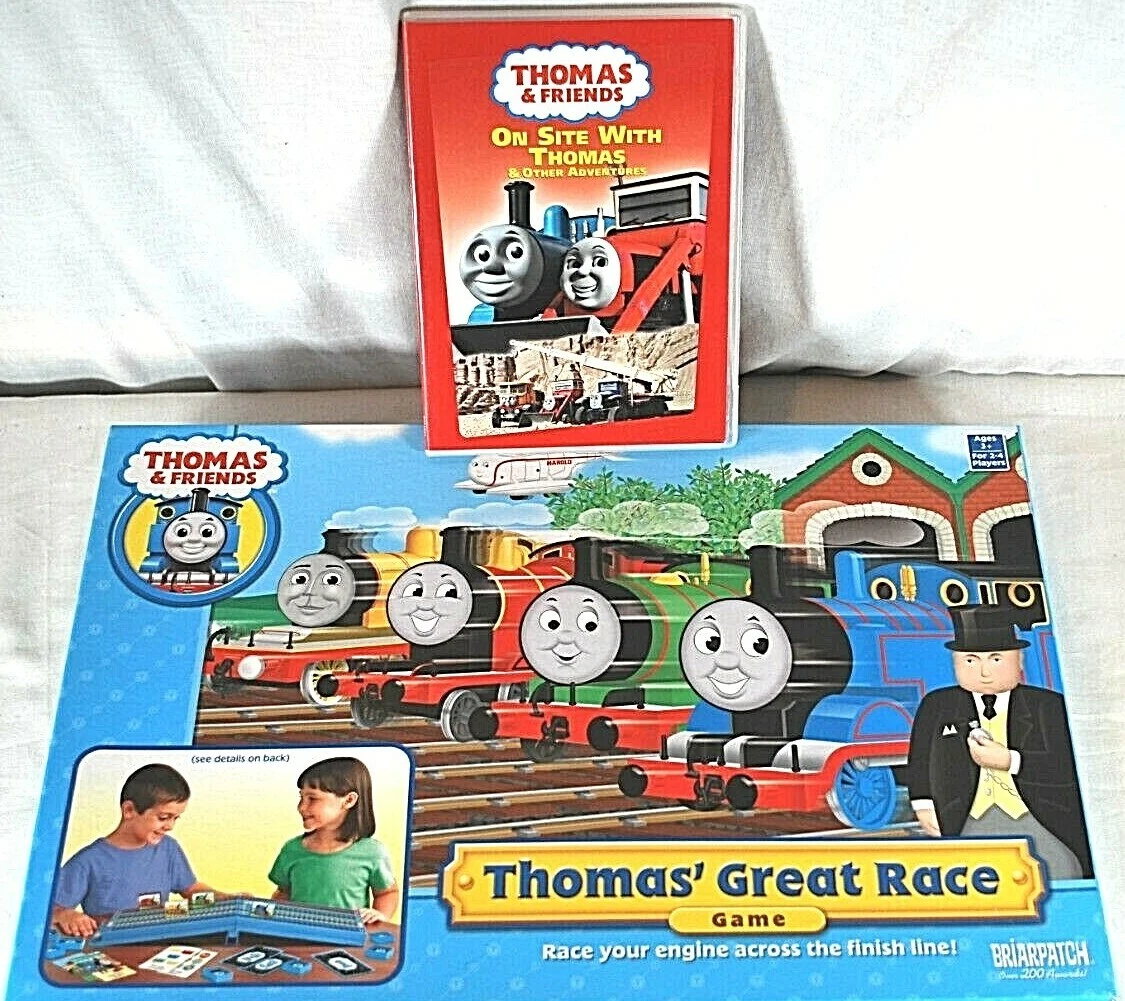 Thomas and Friends Great Race Game COMPLETE Briarpatch 2007 Trains