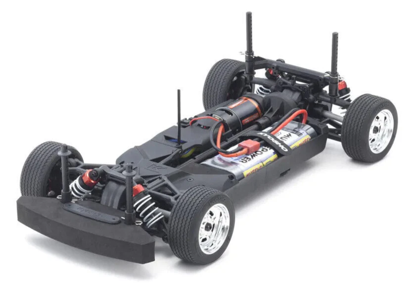 Kyosho Fazer RC Car 1970 CHEVY CHEVELLE AWD-RTR- *SILVER* W/ Battery + Charger - Picture 4 of 15