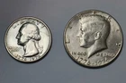 Bicentennial Quarter And Half Dollar  (A)