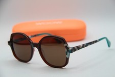 NEW WOOW SUPER SYMPA 2 COL 0845 KO BROWN TEAL TORTOISE SUNGLASSES W/CASE 51-18