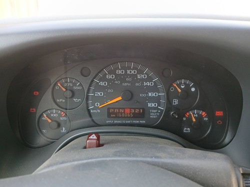 16267565 compteurs vitesse POUR CHEVROLET EXPRESS VAN boutiques /167786F /