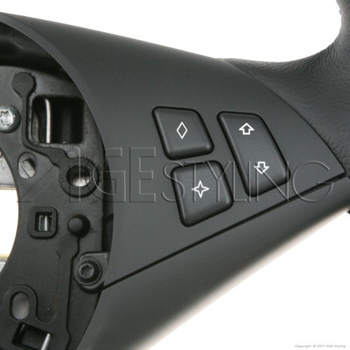 BMW 5-ser E60 E61 6ser E63 E64 M Sport M-Tech Leather Steering Wheel 2003->2005 - Picture 2 of 3