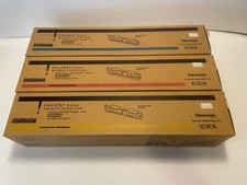 Lot of 3 Xerox Phaser 6200 Toner Cartridges - 1 Black, 1 Magenta, 1 Cyan. New I