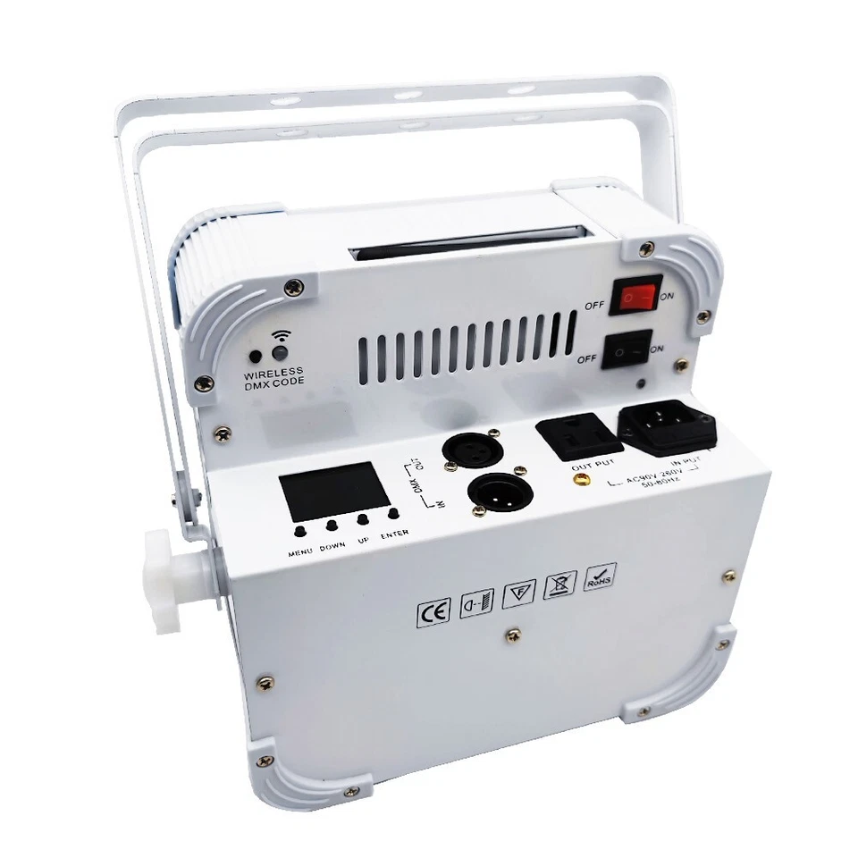 DJ Uplight Wireless DMX 6x18W Battery Powered LED Stage Par light for Party Bar - Image 2 of 4