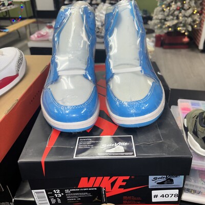 AIR JORDAN1 オフホワイトunc Off-White - Off-White × Nike Air Jordan 1 High UNC の通販 by