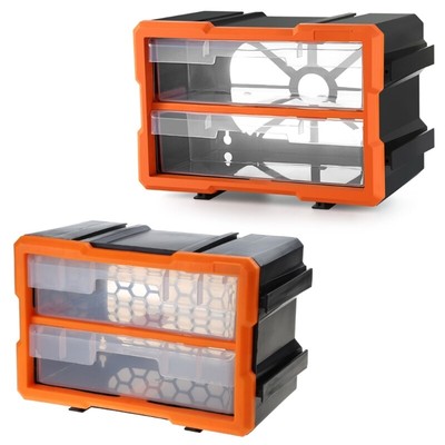 7.87x11.81x6.5'' Multifunctional Multi-cell Compartment Hardware Storage Box