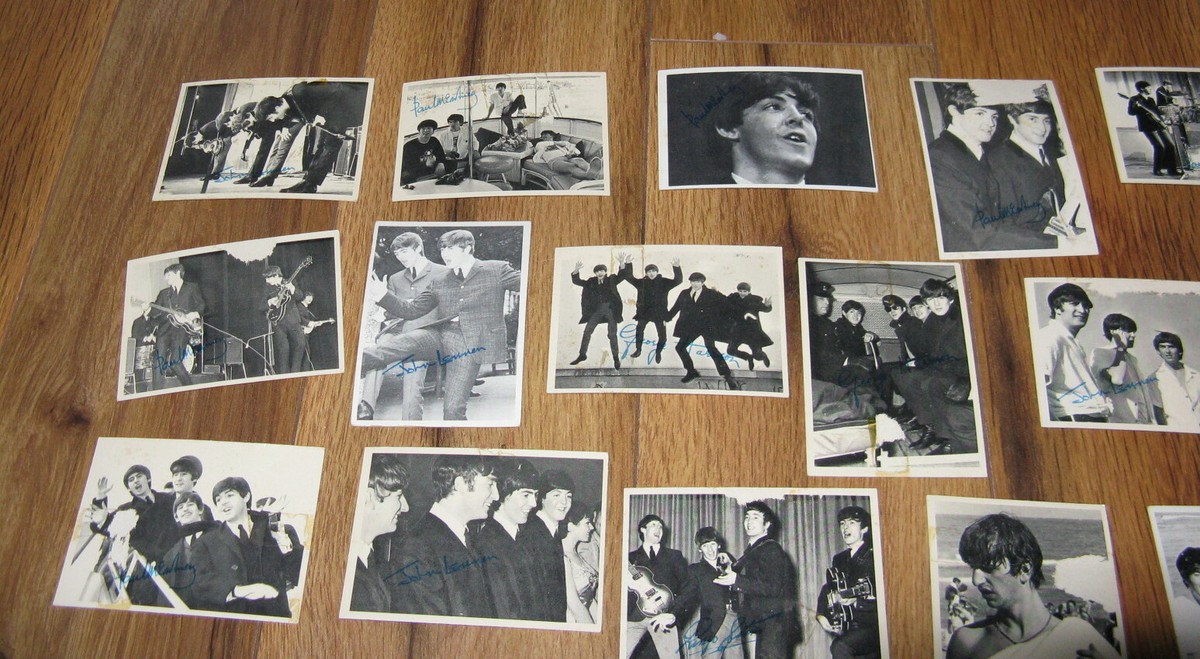 Lot of 25 VTG 1964 The Beatles 3rd Series Topps T.C.G.