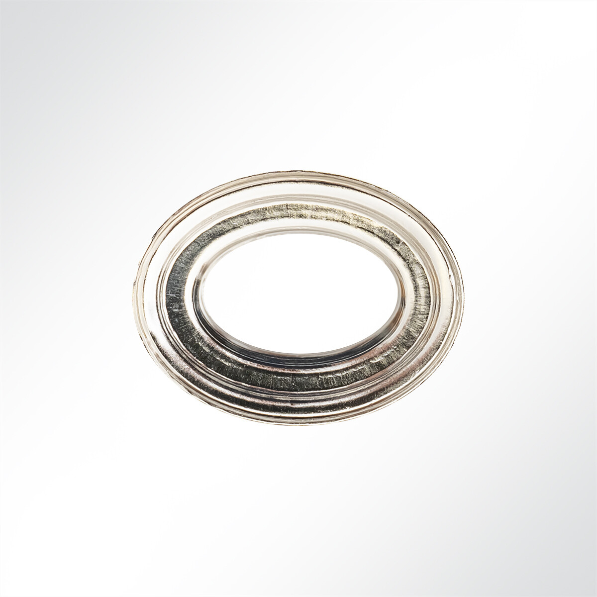 LYSEL Drehverschluss Planenverschluss Messing Vernickelt 40x12x11mm - 10 Stück Set